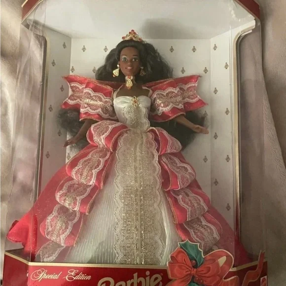 Barbie Special Edition in Red and Gold Dress Barbie Special Edition in Red and Gold Dress
